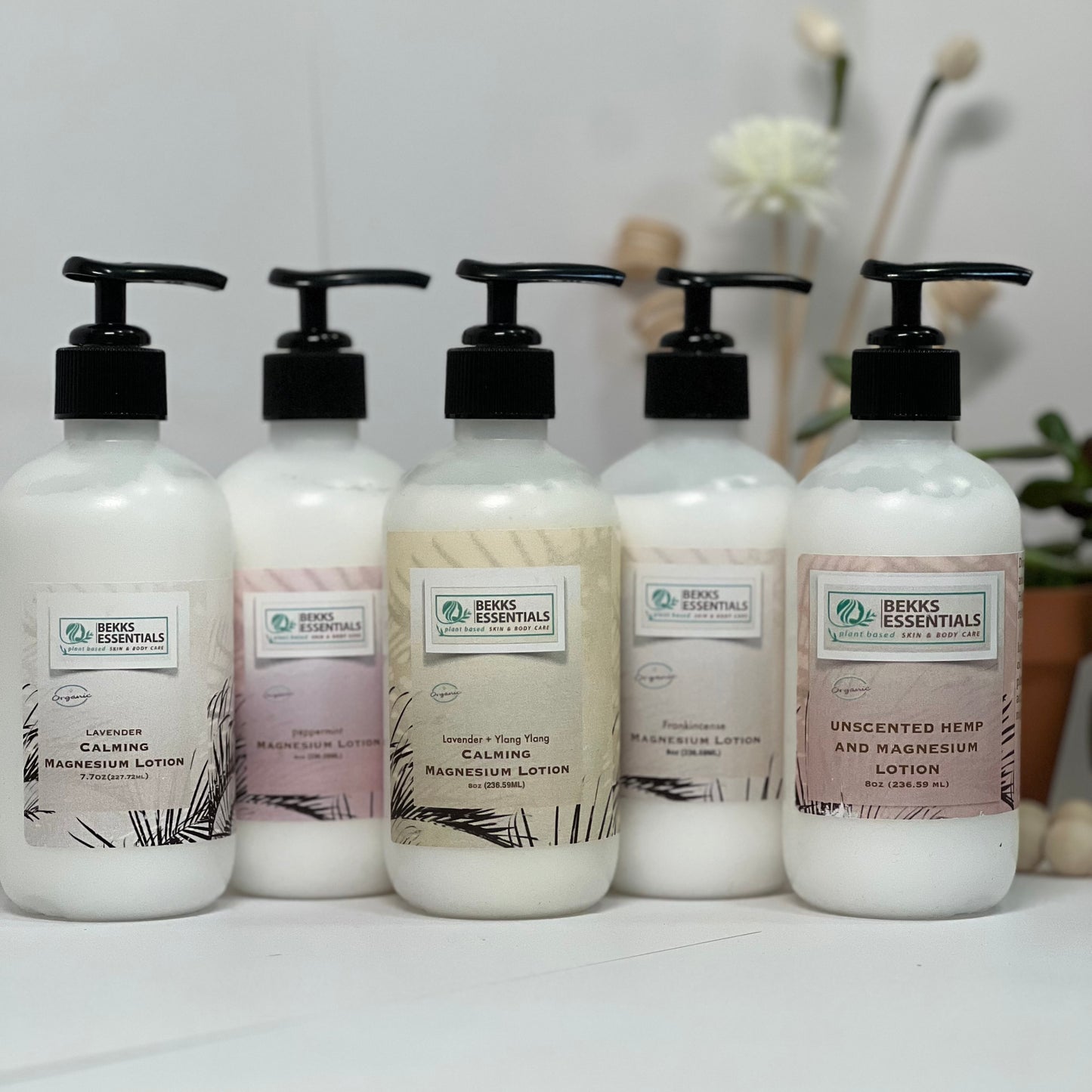Magnesium Lotion With Pump For Pain And Anxiety