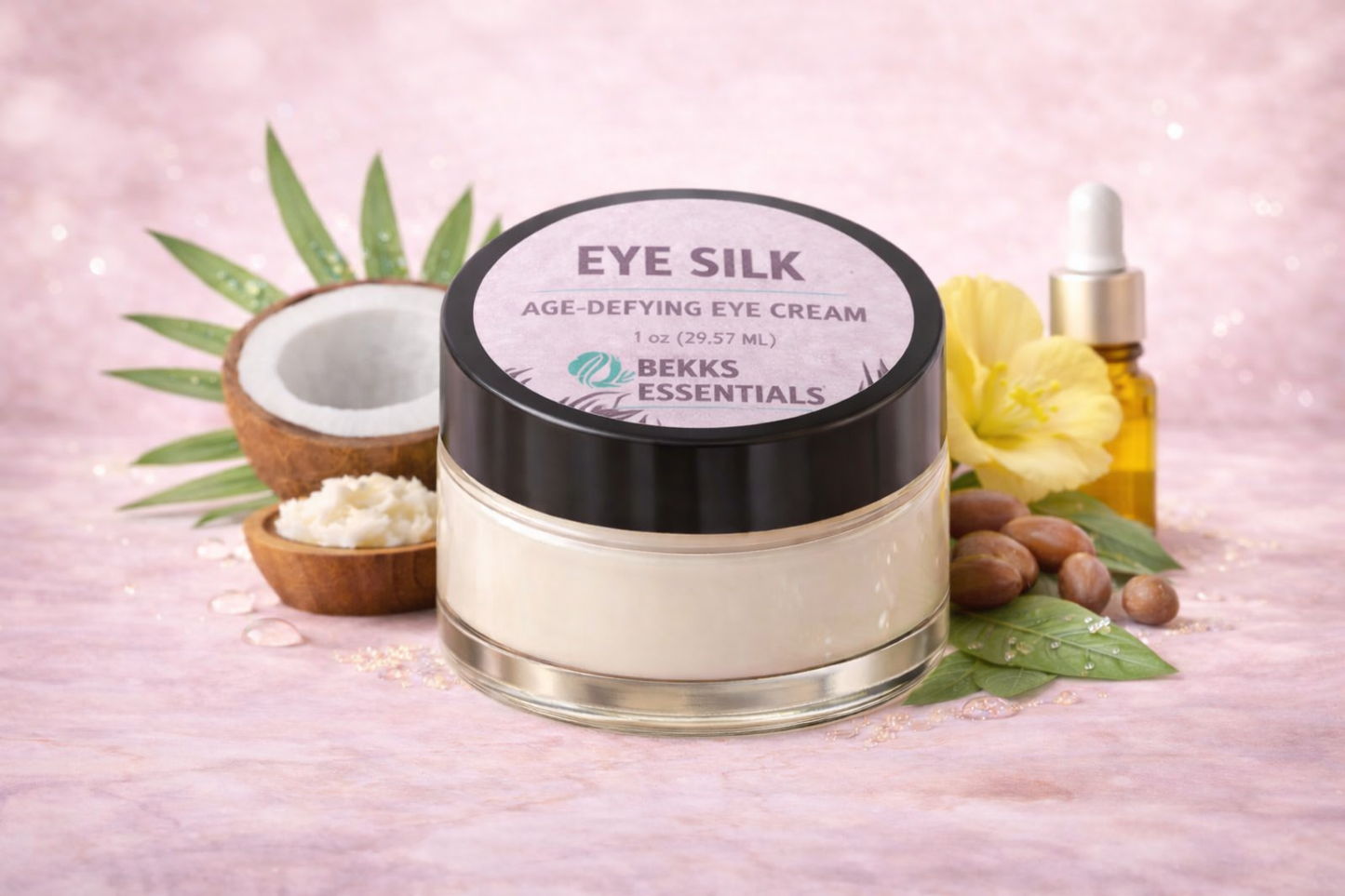 Eye Silk Age-Defying Eye Cream ✨Organic • Vitamin E + Evening Primrose
Large 1oz