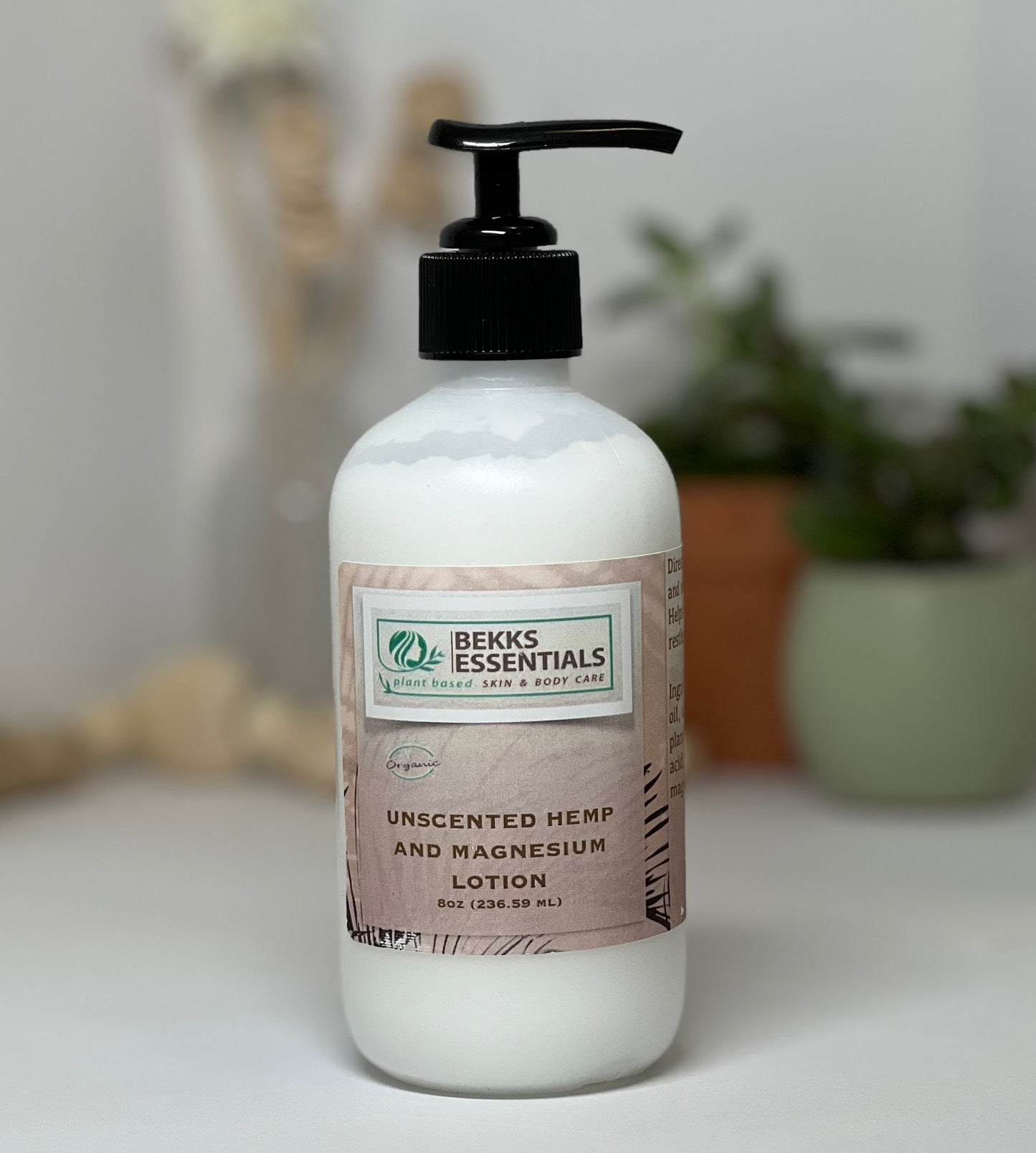 Hemp & Magnesium Pain & Massage Lotion With Pump