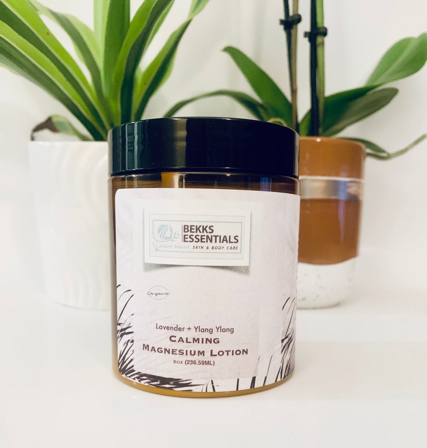Magnesium Lotion Jars – 8oz (Weigh Closer to 10oz!) Organic