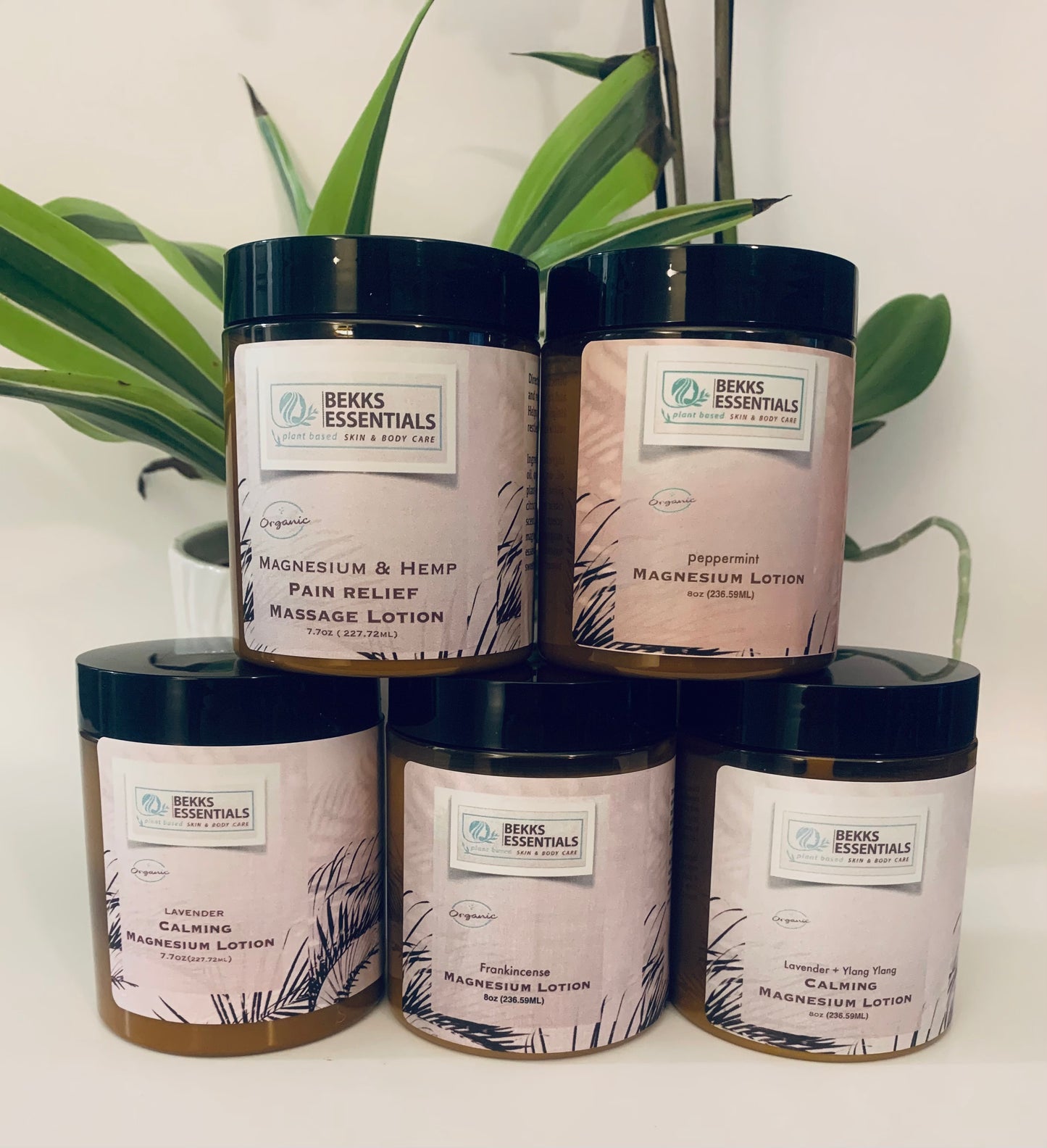 Magnesium Lotion Jars – 8oz (Weigh Closer to 10oz!) Organic