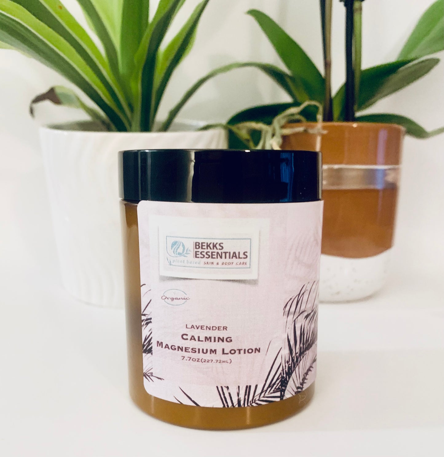 Magnesium Lotion Jars – 8oz (Weigh Closer to 10oz!) Organic
