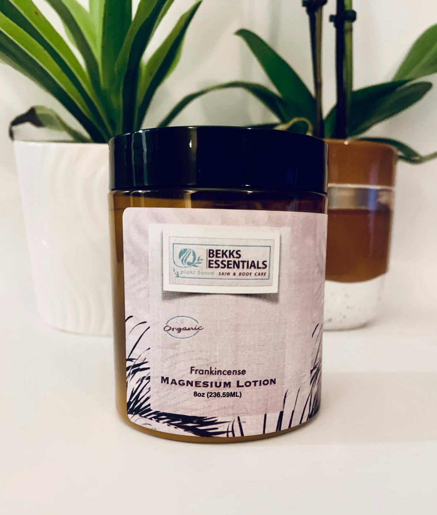 Magnesium Lotion Jars – 8oz (Weigh Closer to 10oz!) Organic