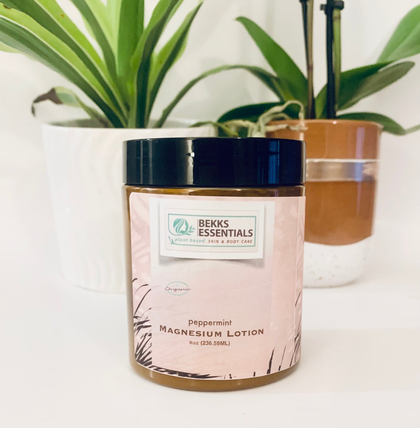 Magnesium Lotion Jars – 8oz (Weigh Closer to 10oz!) Organic