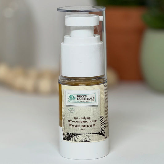 Hyaluronic Acid Face Serum! Hydrates & Helps with Discoloration.