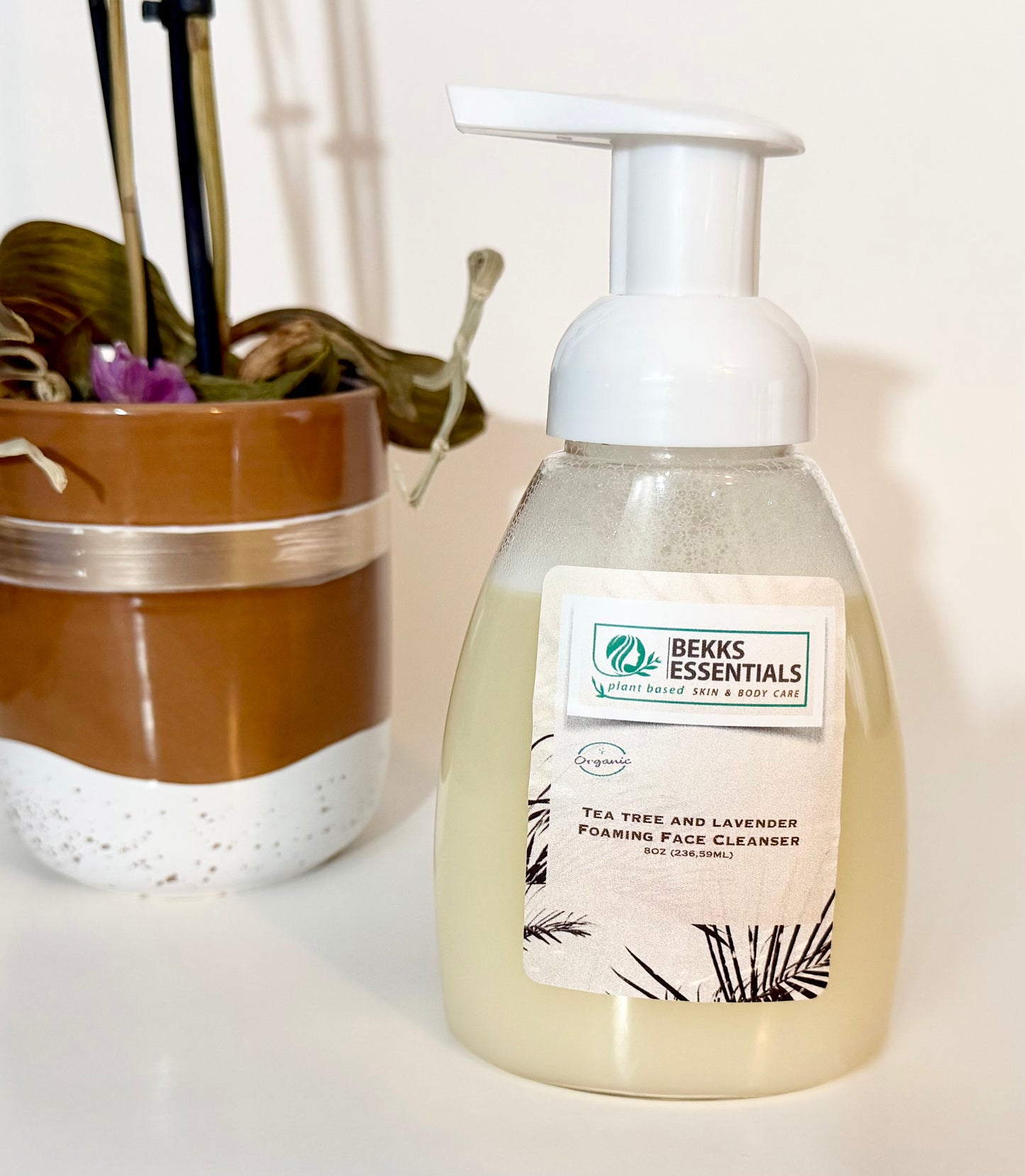 Organic Tea Tree & Lavender Foaming Cleanser