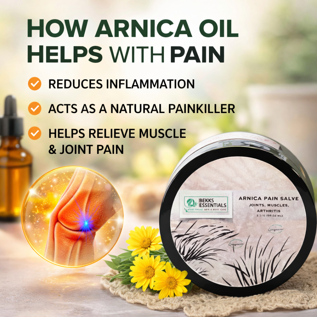 Organic Arnica + Cayenne Pain Relief Salve