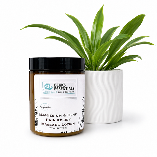 Magnesium Lotion Jars – 8oz (Weigh Closer to 10oz!) Organic