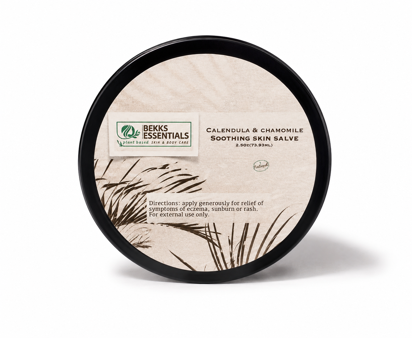 Calendula & Chamomile Soothing Skin Salve (For eczema, sunburn and minor rash)