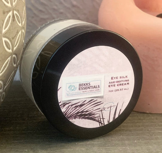 Eye Silk Age Defying Eye Cream. Organic with Vitamin E & Primrose. LARGE 1oz