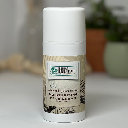 Hyaluronic Acid Moisturizing Face Cream. Age Defying & Calming