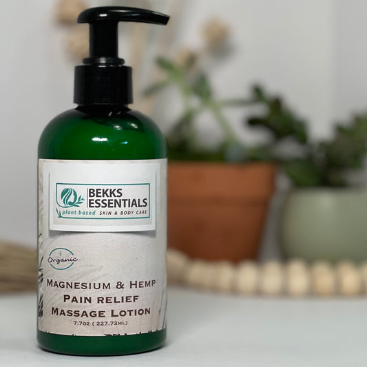Hemp & Magnesium Pain & Massage Lotion With Pump